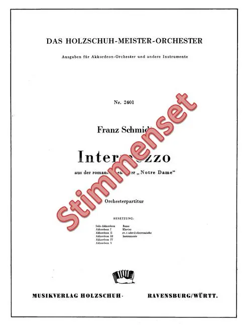 Intermezzo Aus Notre Dame